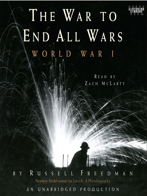 Cover image for The War to End All Wars